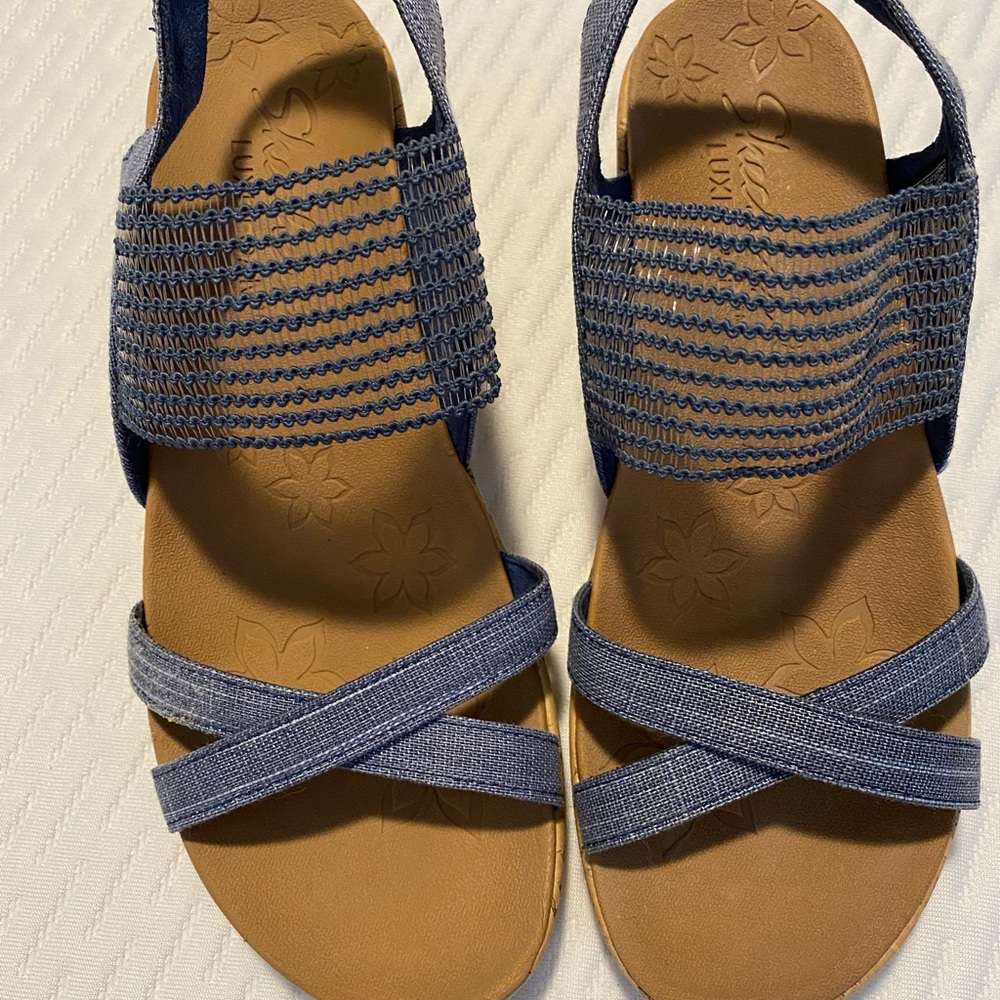 Skechers Blue Wedges